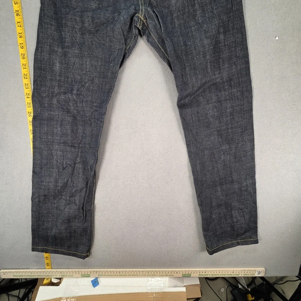 Uniform Bridge Jeans Womens Selvedge High Rise Slim Straight Fits‎ 26x29